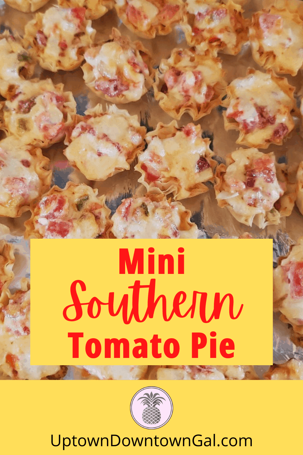 Mini Southern Tomato Pie - 1