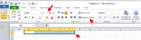 How To Create A Budget In Excel - 9 Easy Steps - Uptown Downtown Gal