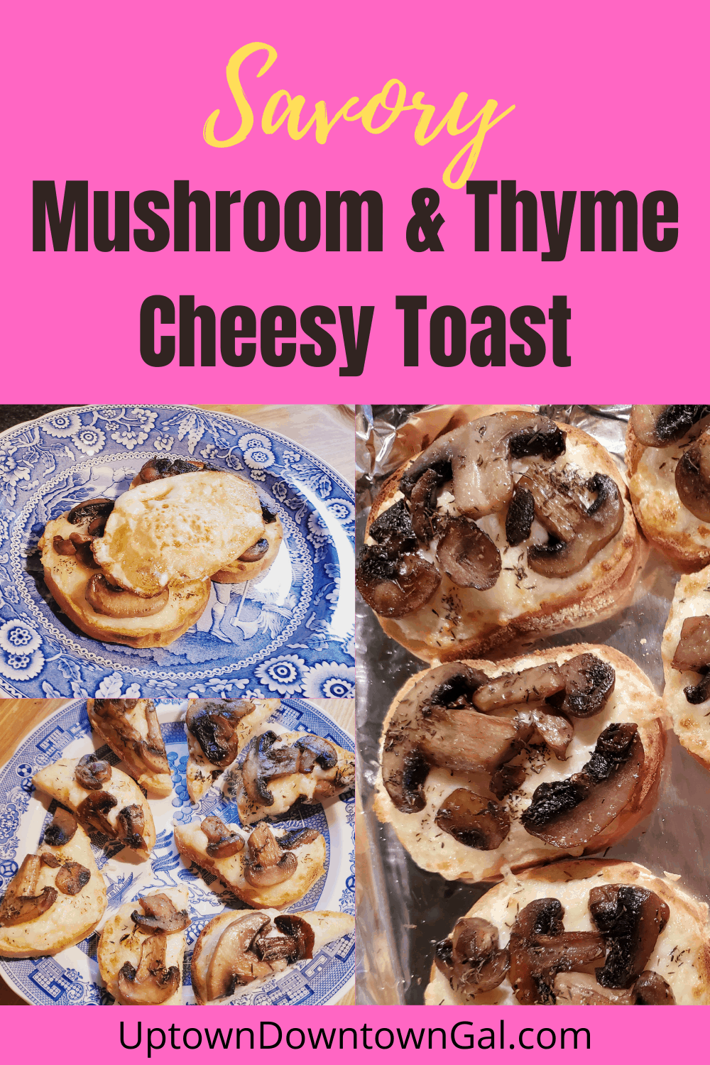 Mushroom-Thyme-Cheesy-Bread