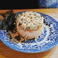 Spicy Tuna Sushi Stack